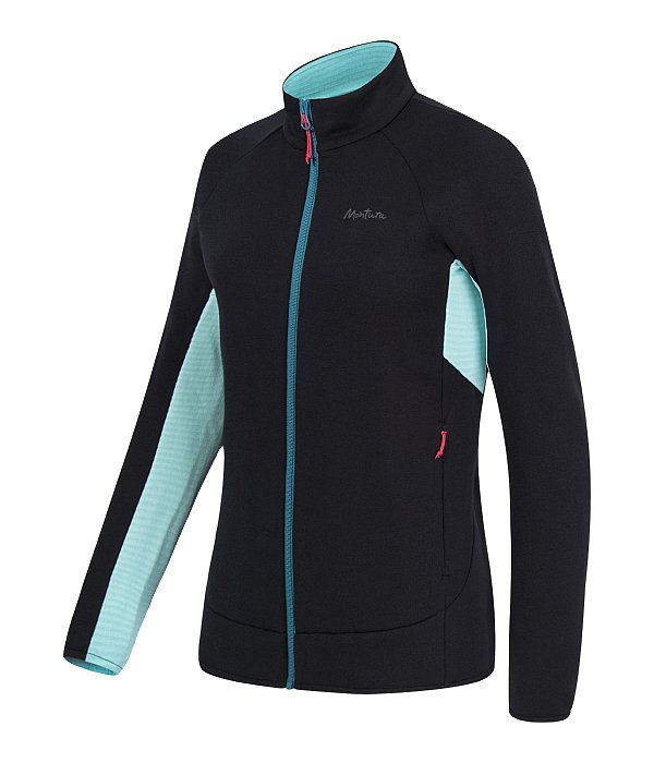 Montura dámská mikina Hypnotic Maglia, černá/modrá, S